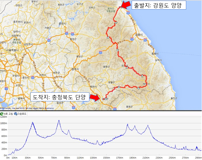 수정 전 코스