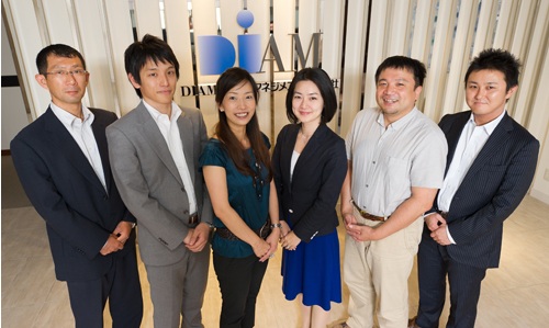 일본 DIAM에셋매니지먼트회사 및 직원들