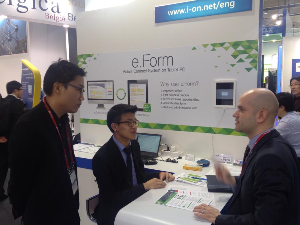 MWC2014 e.Form 부스