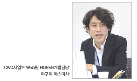 CWD사업부 Web팀 NOREN개발담당 야구치 야스마사