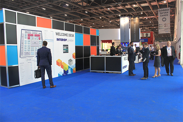 'Interop London 2015' 전시장 안내데스크