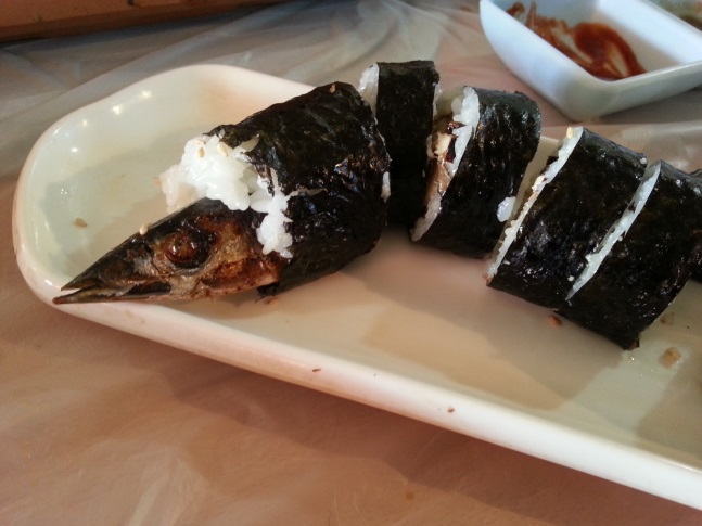 꽁치김밥 사진 꽁치김밥 사진