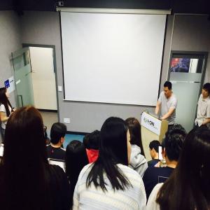 2015년 R&D, M&D본부 3분기 개발자 회의 현장