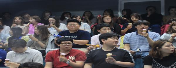 2015년 R&D, M&D본부 3분기 개발자 회의 현장