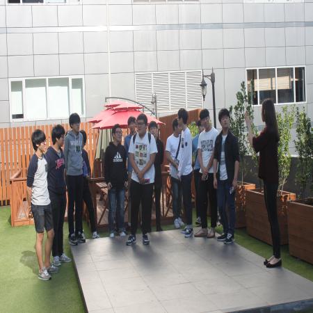 ['2015 벤처기업 공동채용 기업탐방 프로그램' 진행 현장]